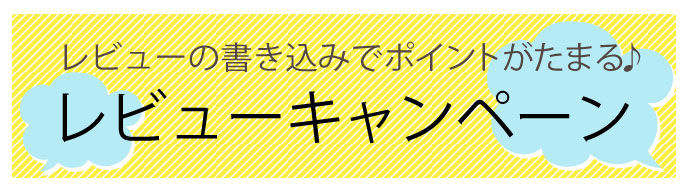 レビューを書いてポイントをもらおう♪