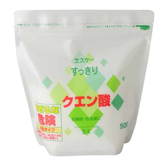 マクロビオティック通販gaiaネット ガイアネット エスケー すっきりクエン酸 500g 洗剤 ふきん たわしオーガニックエコ雑貨と食材のセレクト通販 Gaiaネット