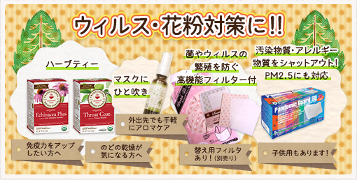 �E�B���X�E�ԕ��΍�