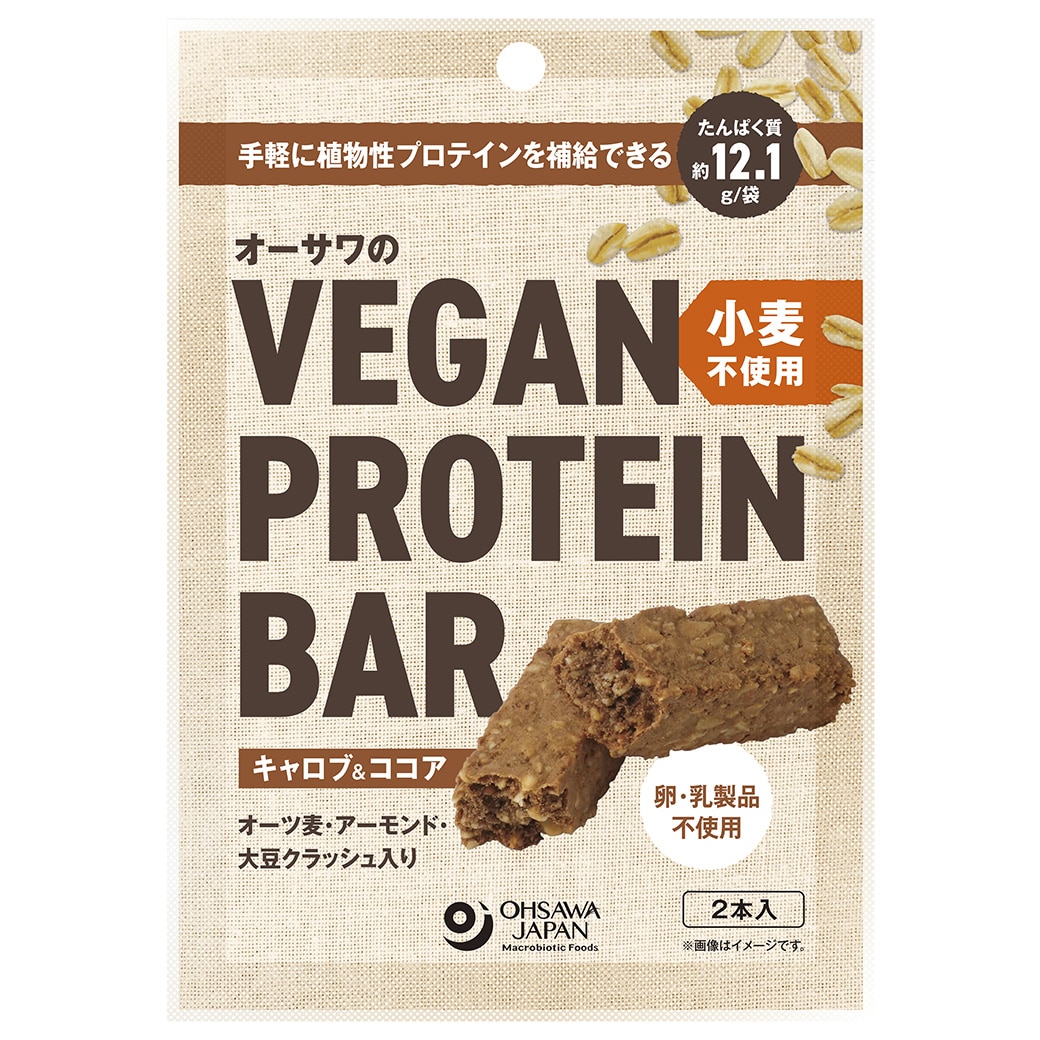 [��]�I�[�T����VEGAN PROTEIN BAR �L�����u&�R�R�A 2�{