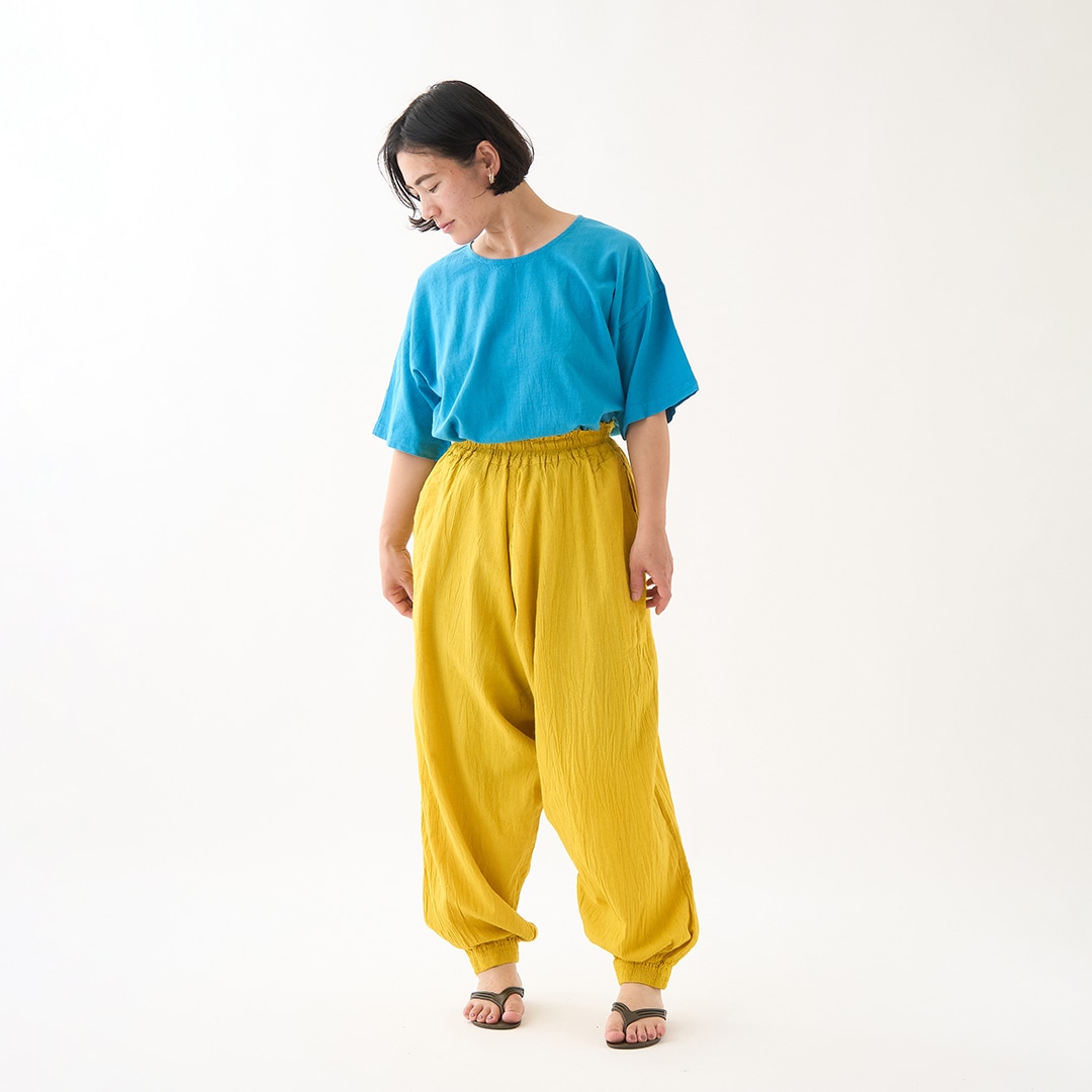 ヂェン先生の日常着　太極拳パンツ　厚手 ヂェン先生の日常着、バルーンパンツオリジナル（太極拳パンツ