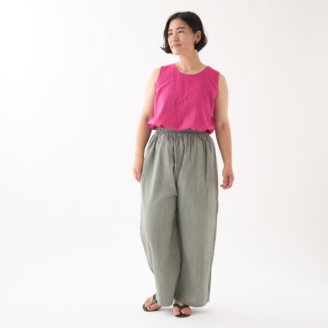 GAIAネット（ガイアネット）ヂェン先生の日常着 タンクトップ M 紺(M