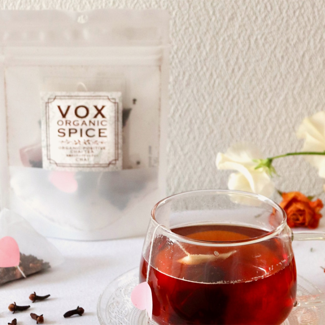 GAIAネット[※]VOX 有機ポジティブチャイティー 2g×5: 飲料/茶/コーヒー