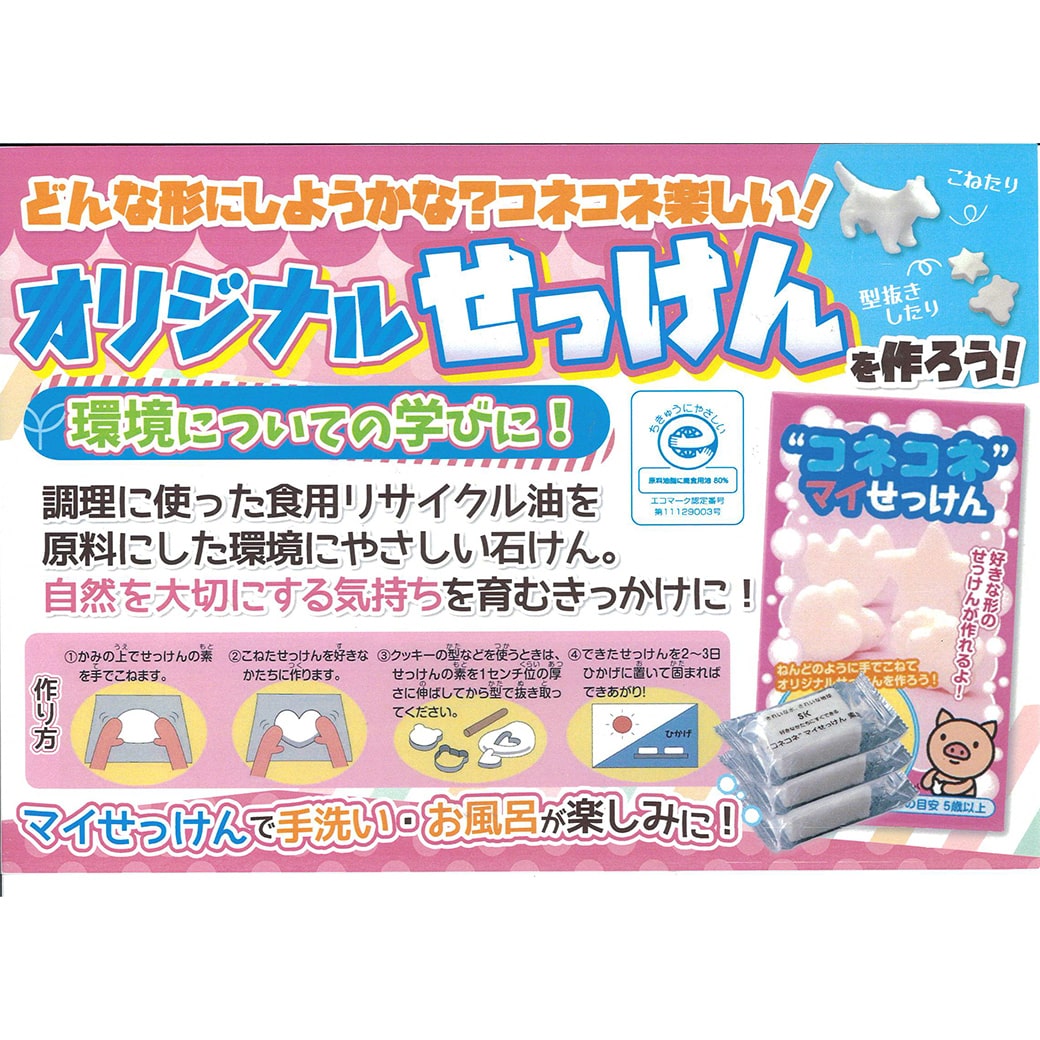 cogi様おまとめセット PP2を1本・石鹸を1個 GAIAネット（ガイアネット）エスケー コネコネマイせっけん 40g×3