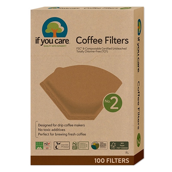 GAIAネットアリサン G165 IF YOU CARE 無漂白コーヒーフィルター（1～2