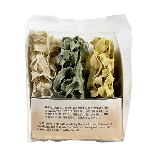 期間限定のお買い得商品 GAIAネット[※]アリサン 麺類/パン 225g: 有機三色刀削麺 G108S パスタ