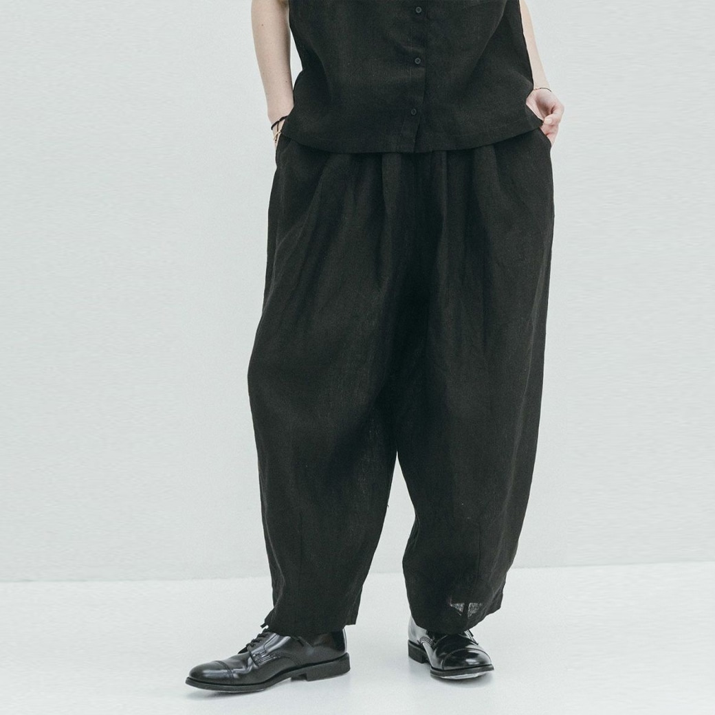GAIAネット【取寄・火曜】 fog linen work クイン コクーン パンツ