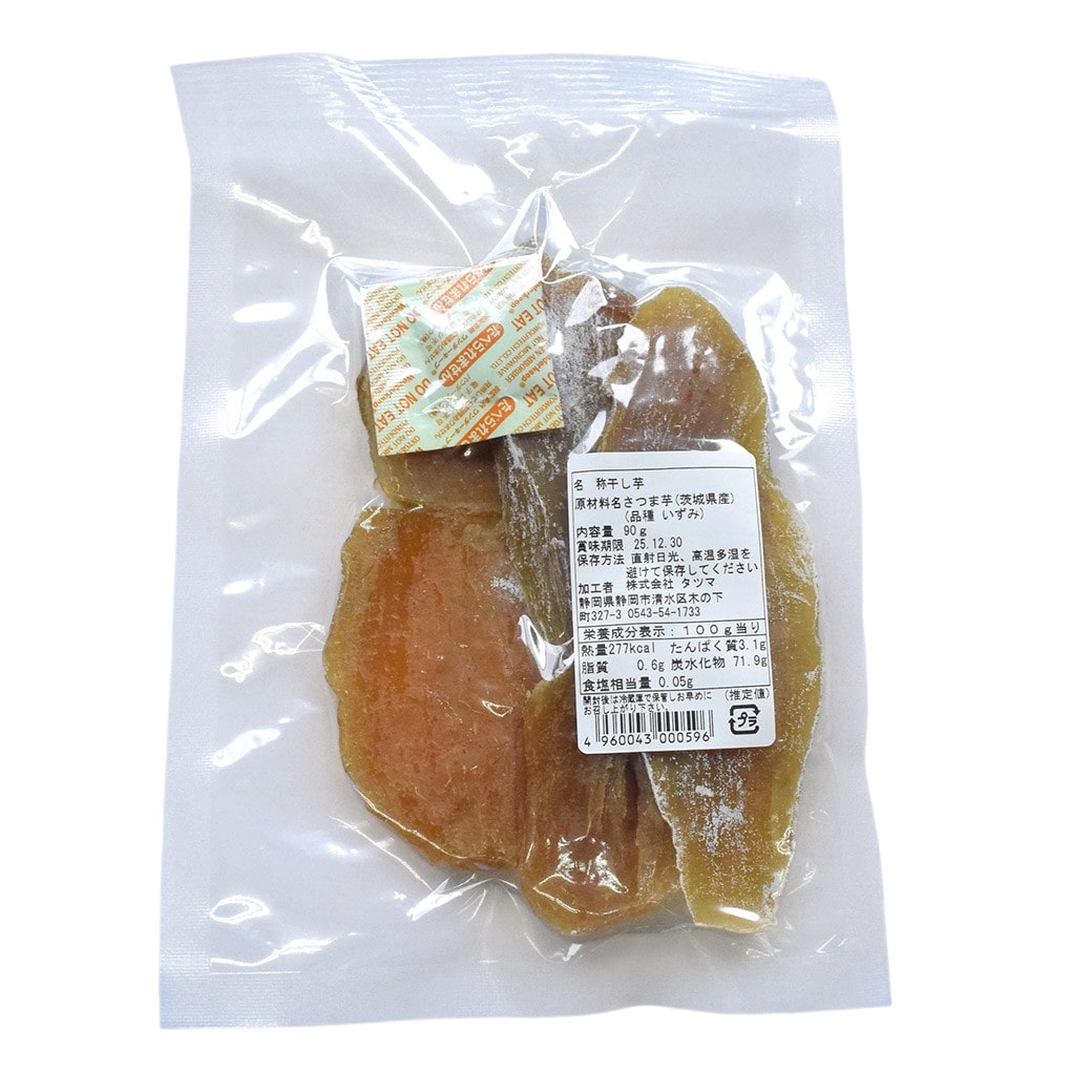 GAIAネット[※]タツマ 干し芋 いずみ 90g: 菓子オーガニック＆無添加の
