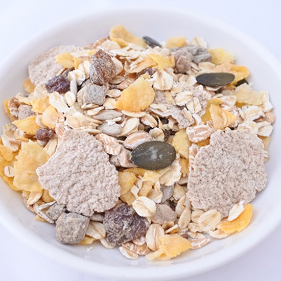 GAIAネット[※]ミトク ビオルグ ミューズリー フルーツ&シード 375g: 米