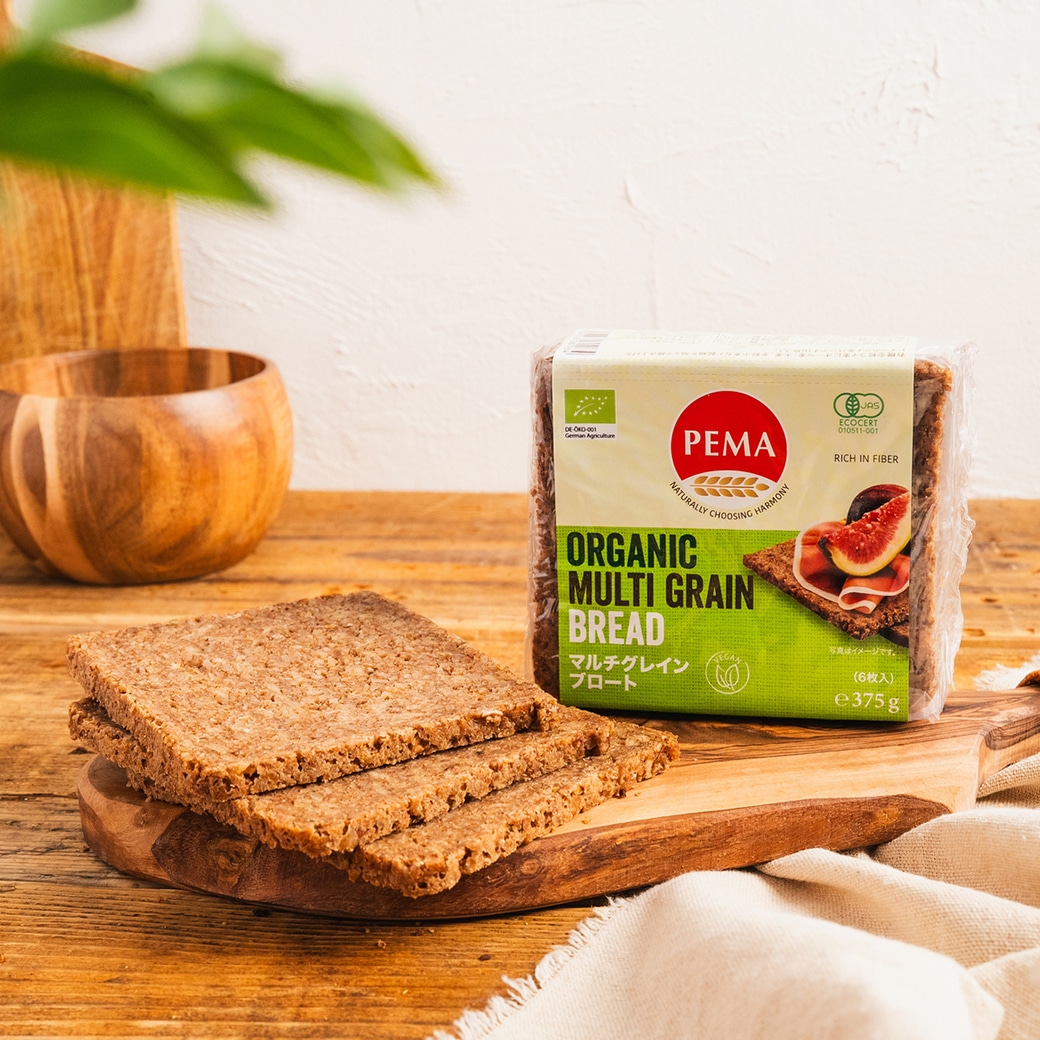 GAIAネット[※]ミトク ペーマ 有機全粒ライ麦パン マルチグレイン