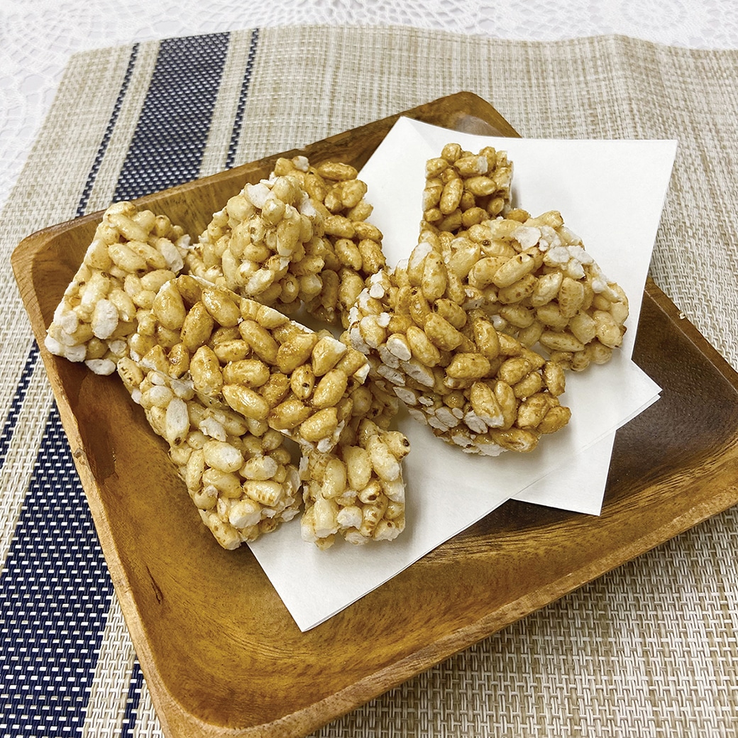 GAIAネット[※]ムソー ノースカラーズ 純国産玄米おこし 90g: 菓子