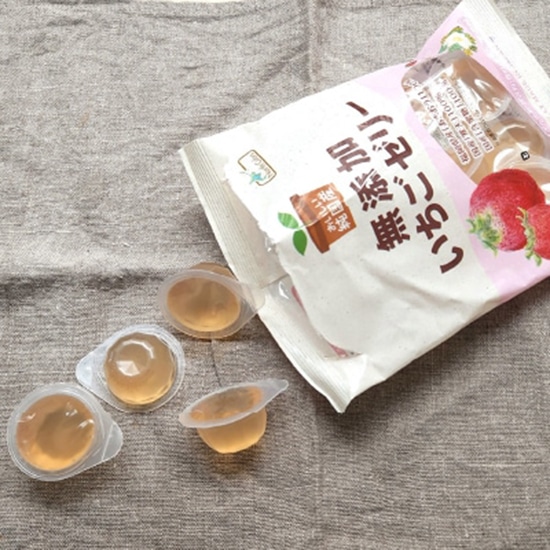 GAIAネット[※]ムソー ノースカラーズ 純国産 いちごゼリー 10個: 菓子