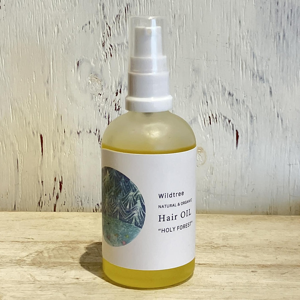 GAIAネットワイルドツリー ヘアオイル 聖なる森の香り 100ml: ヘアケア