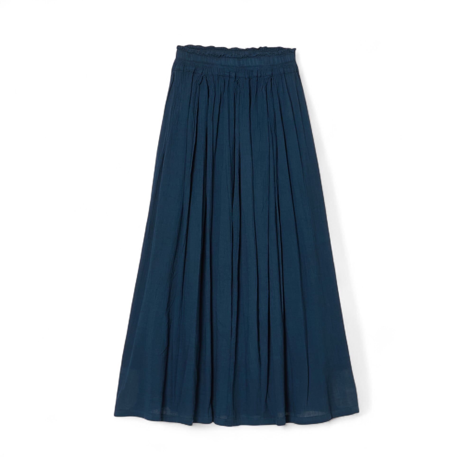 GAIAネットヂェン先生の日常着 スカート 【薄地】 紺 F(フリー