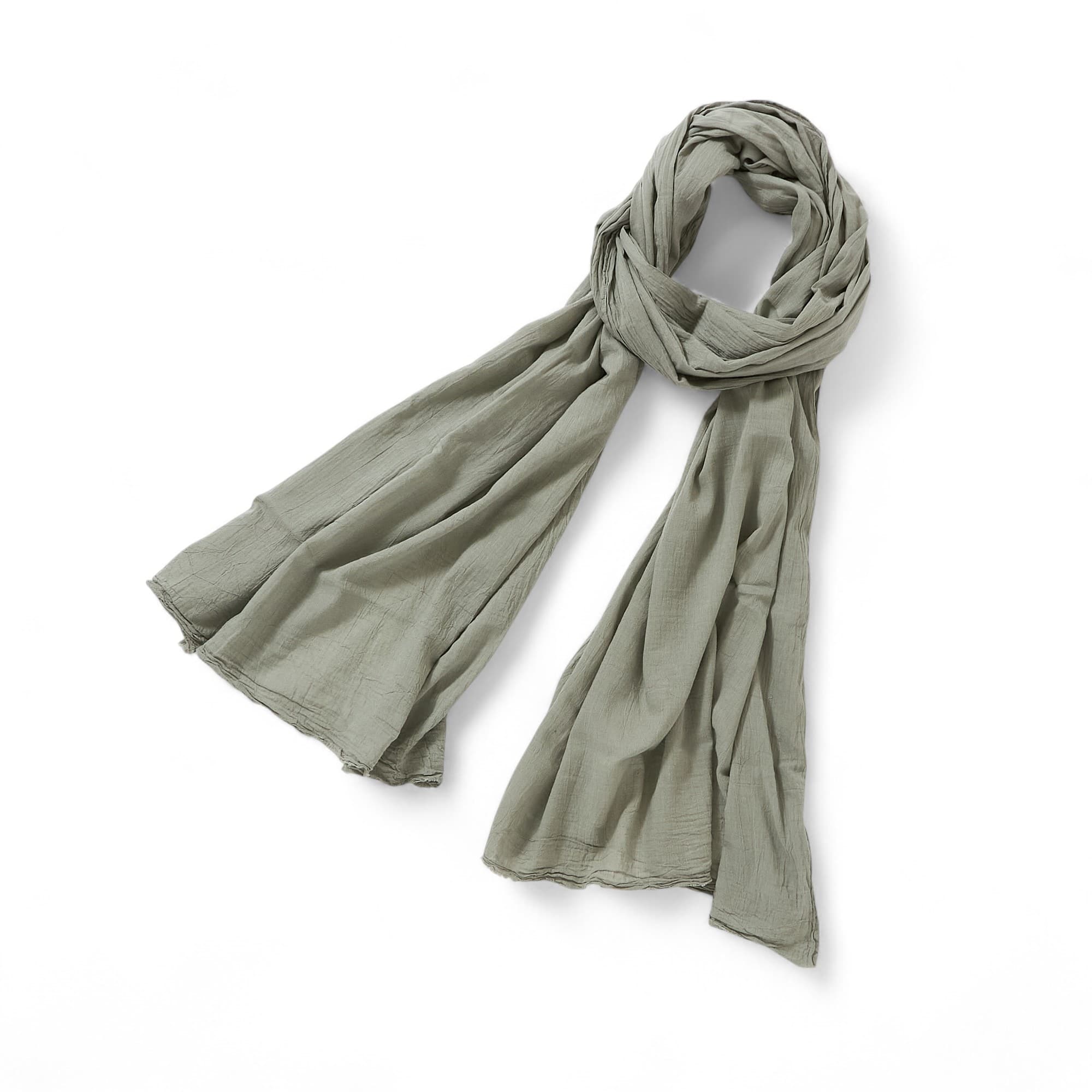 GAIAネットヂェン先生の日常着 ストール 太/ ライトグレー(フリー