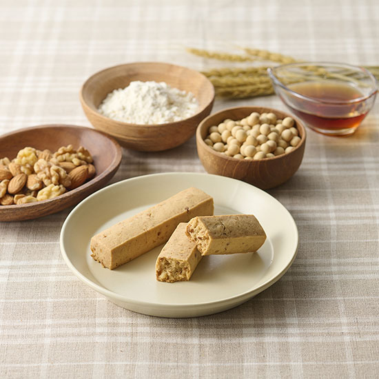 GAIAネット[※]オーサワのVEGAN PROTEIN BAR プレーン 2本〈2025.08価格