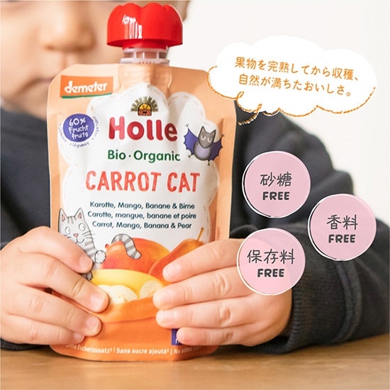 GAIAネット[※]おもちゃ箱 ホレ 有機ベビースムージー キャロット