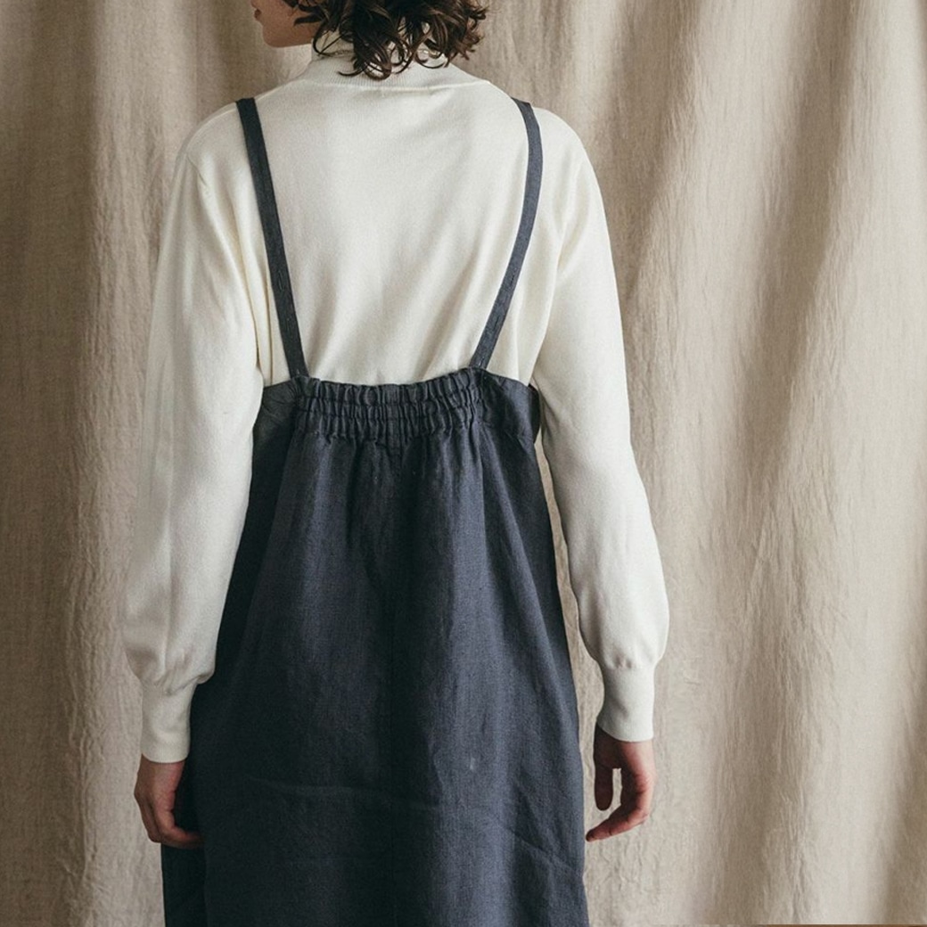 GAIAネット【取寄・火曜】 fog linen work サルマ エプロンワンピース