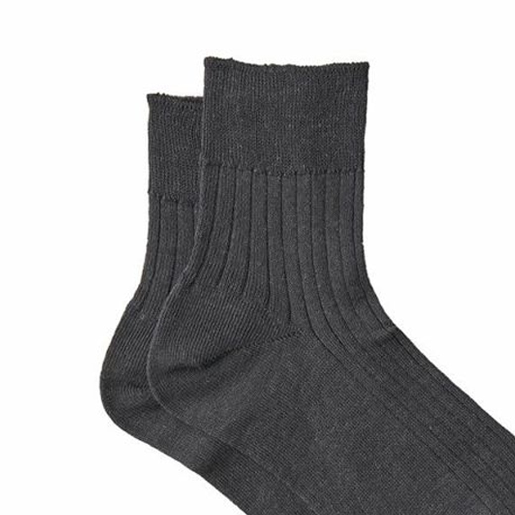 GAIAネット【取寄・火曜】 fog linen work リネン リブソックス チャコール(チャコール): ファッション/インナー ...