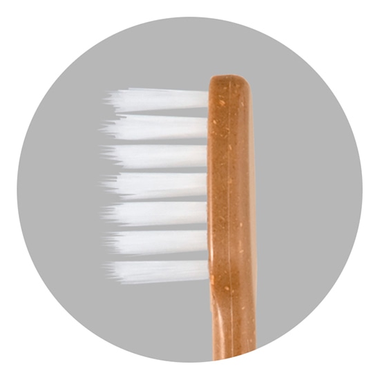 GAIAネットFINE MEGURU 竹の歯ブラシ 超極細毛（ふつう）: 浴用品