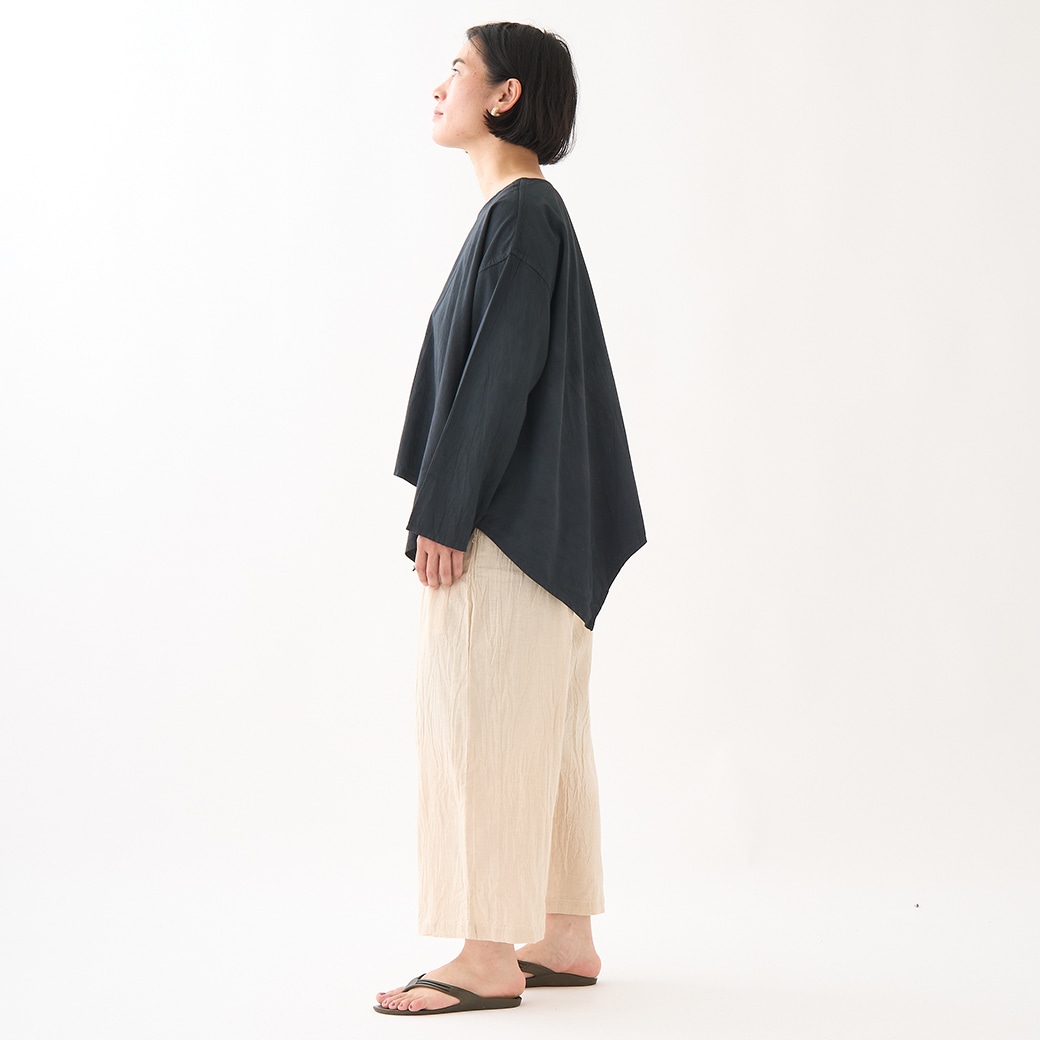 GAIAネットヂェン先生の日常着 ストレートパンツ 【薄地】 S 生成(S