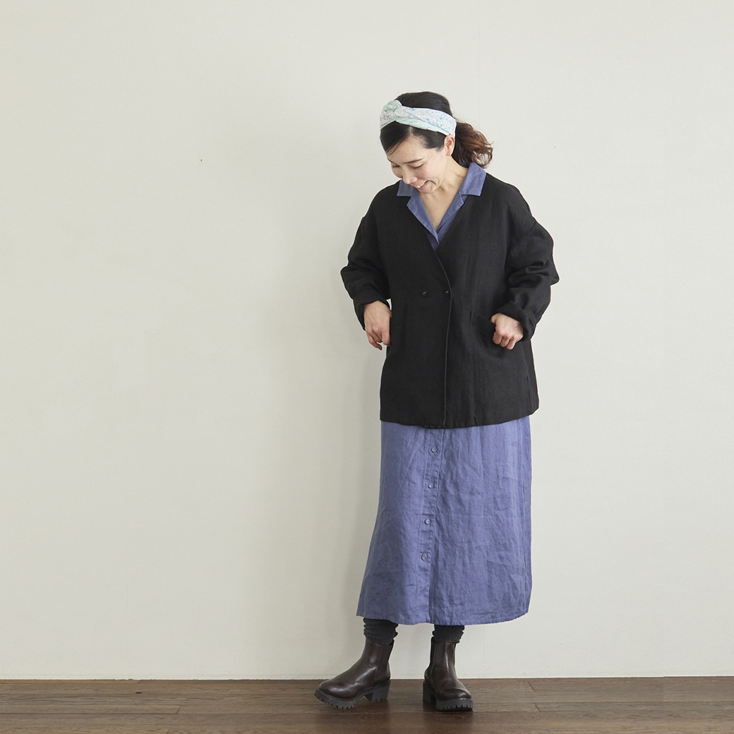 GAIAネット【取寄・火曜】 fog linen work コーラ ノーカラー