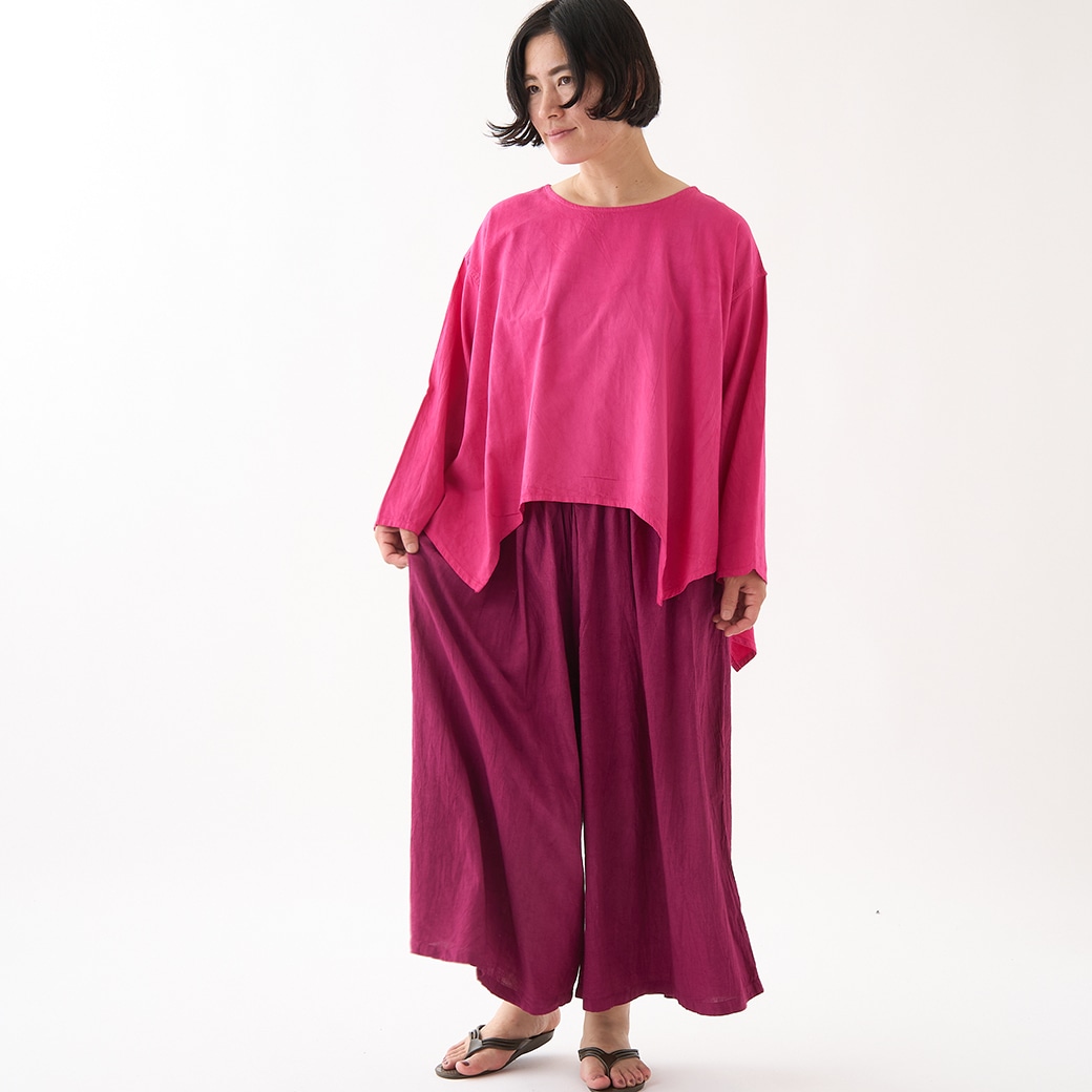 GAIAネットヂェン先生の日常着 綿100% ツノカットソー ショッキング