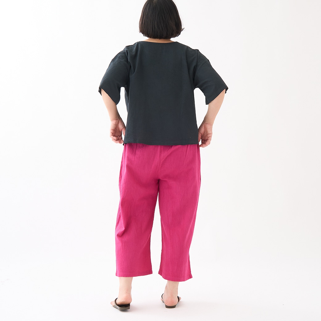 GAIAネット（ガイアネット）ヂェン先生の日常着 ストレートパンツ