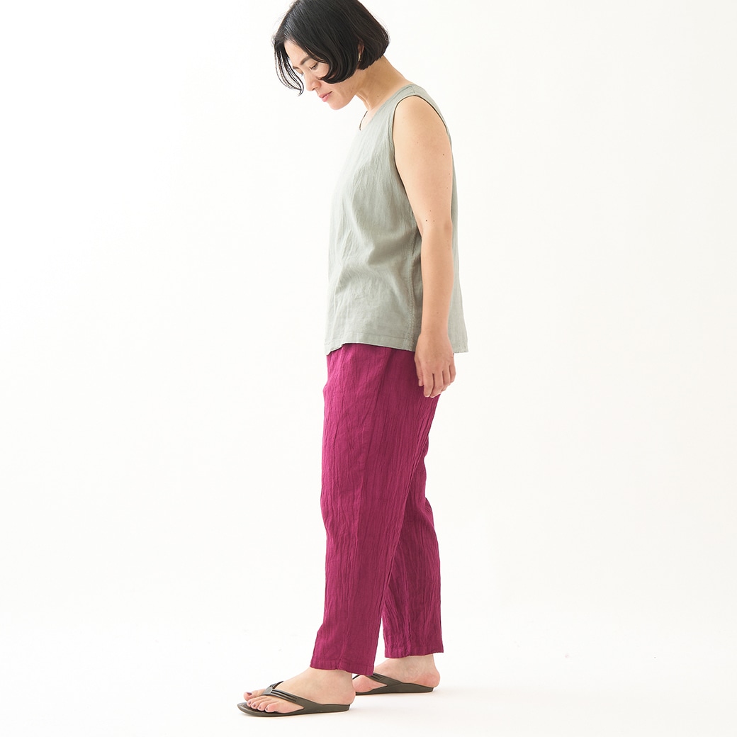 GAIAネット（ガイアネット）ヂェン先生の日常着 テーパードパンツ