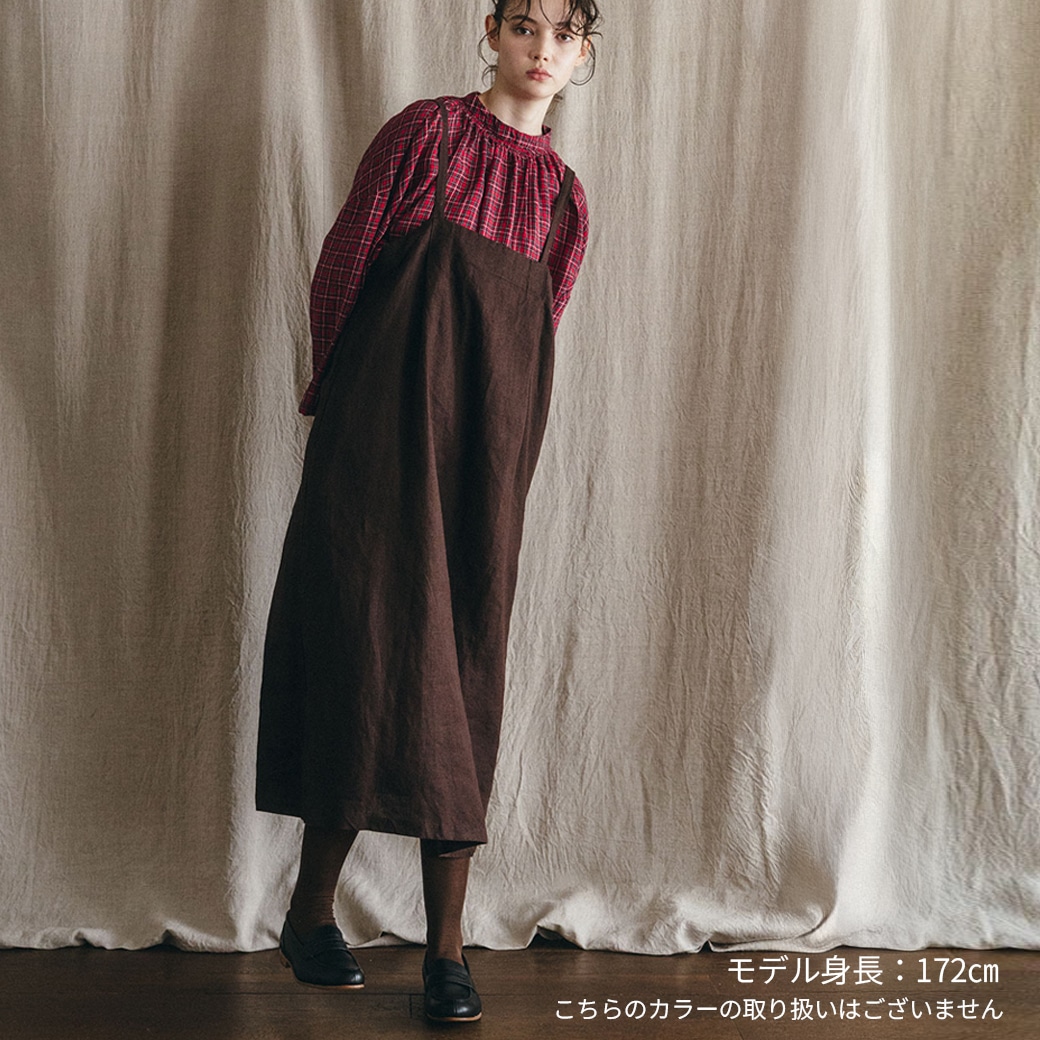 GAIAネット【取寄・火曜】 fog linen work サルマ エプロンワンピース