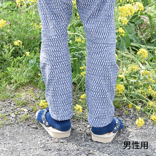 GAIAネット軽部草履 竹皮草履 男性用 おとな L（25-26.5cm）(L