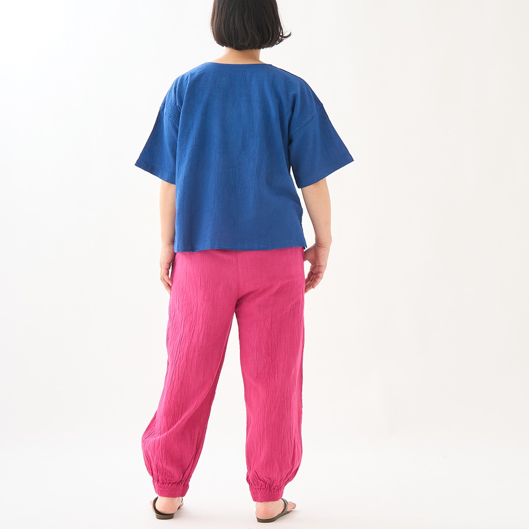 GAIAネットヂェン先生の日常着 バルーンパンツ 細【薄地