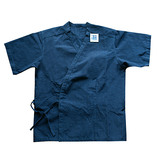 武州藍染 たももシャツ 男性用 L