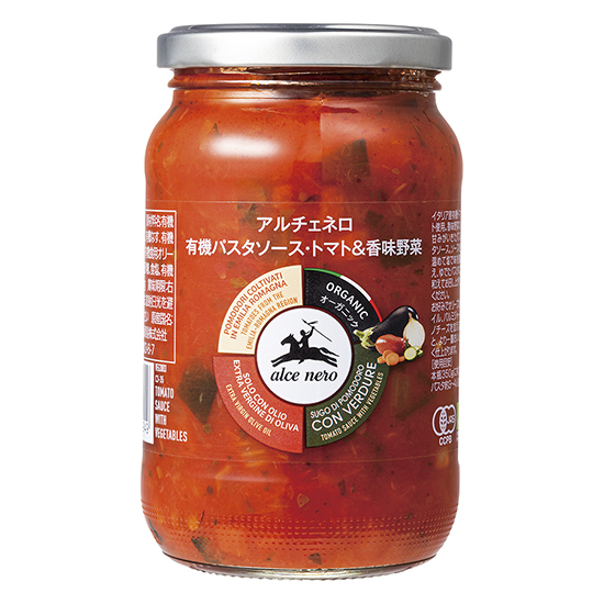 [※]オーサワ　アルチェネロ 有機パスタソース・ トマト＆香味野菜350g