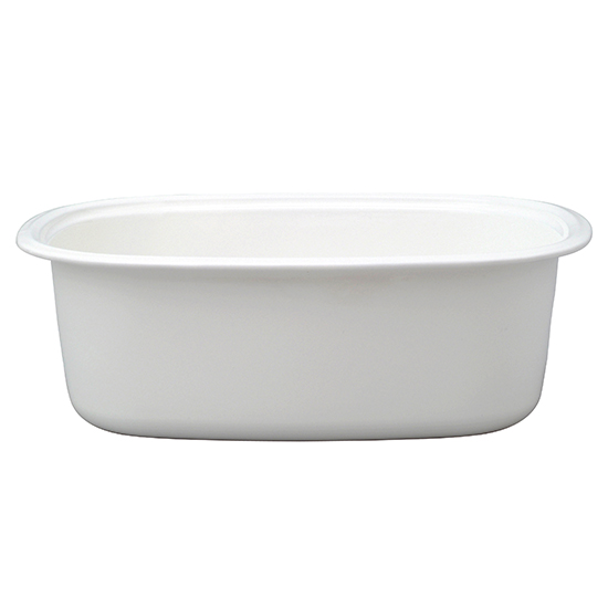 野田琺瑯　楕円型洗い桶