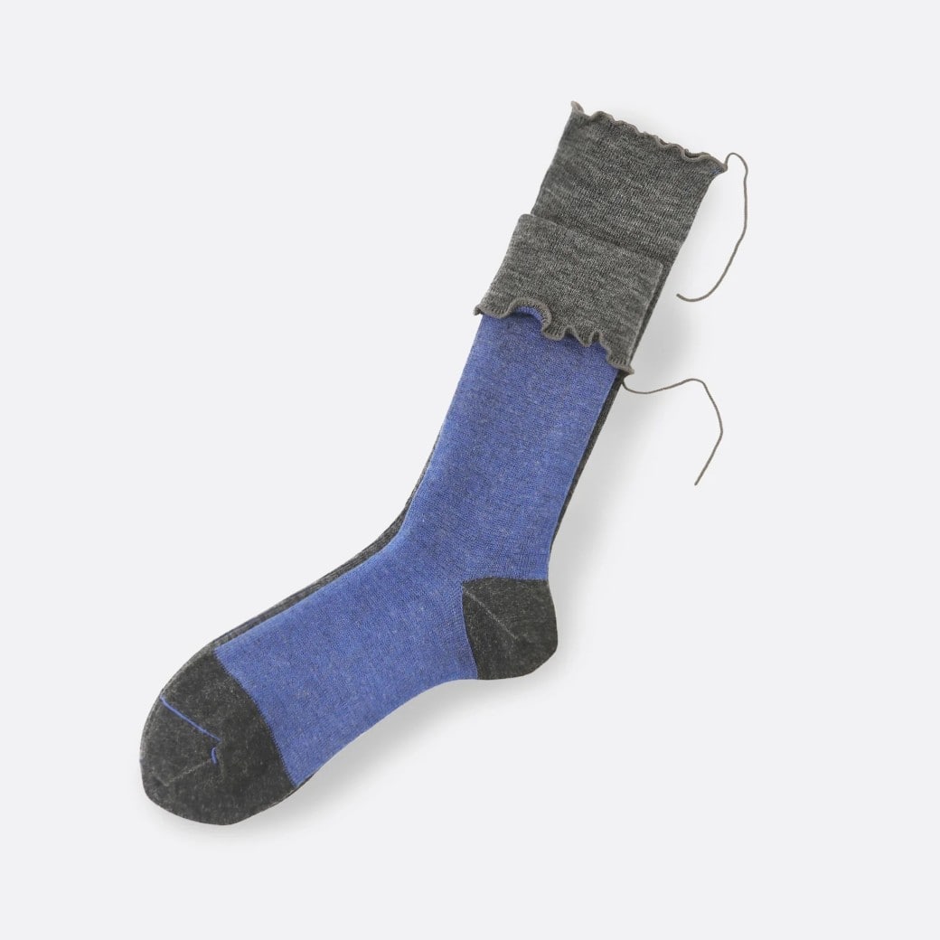 【取寄・火曜】 サリゲナク Too Medical ( wahable wool ) ソックス アサガオ 22-25cm