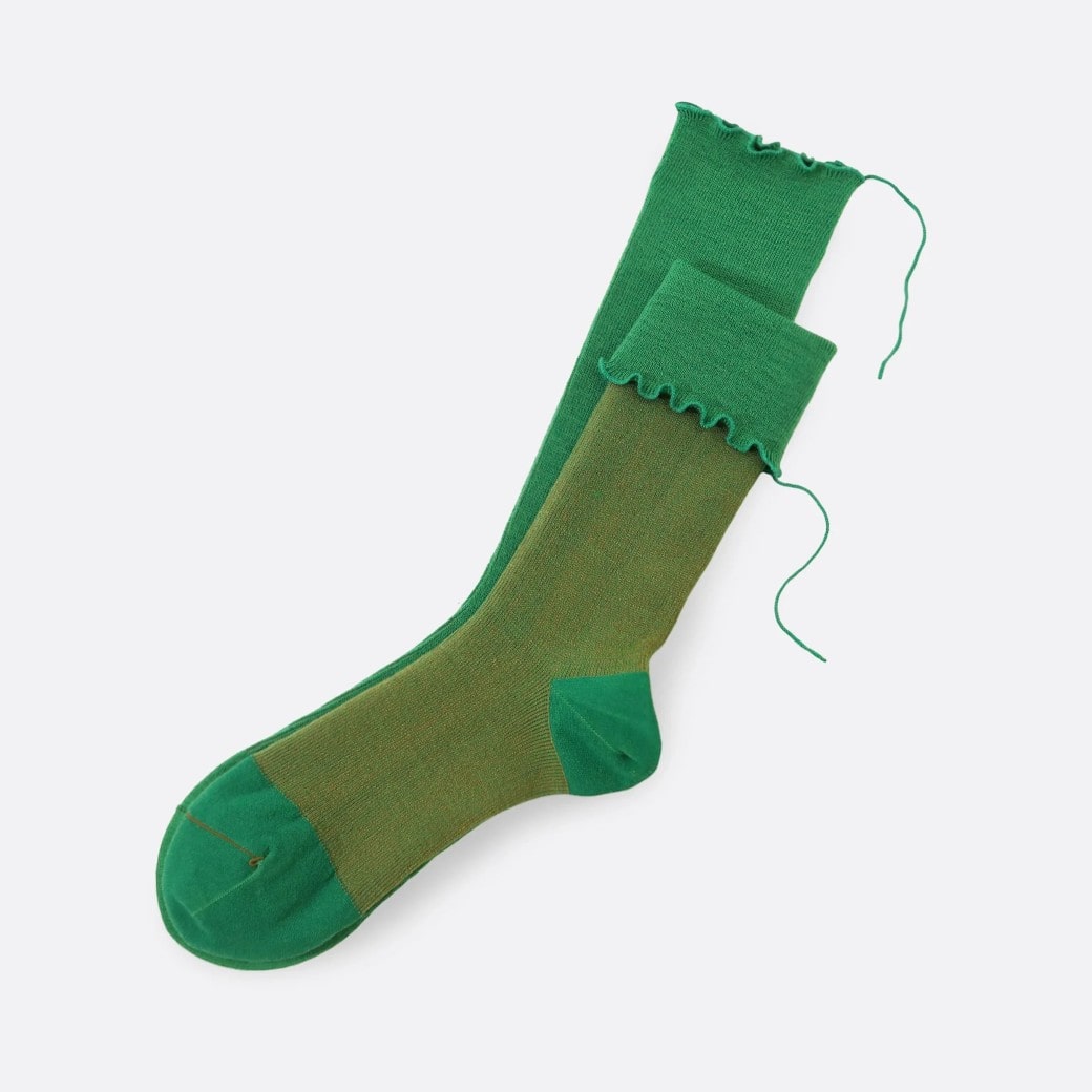 【取寄・火曜】 サリゲナク Too Medical ( wahable wool ) ソックス ヒイラギ 22-25cm