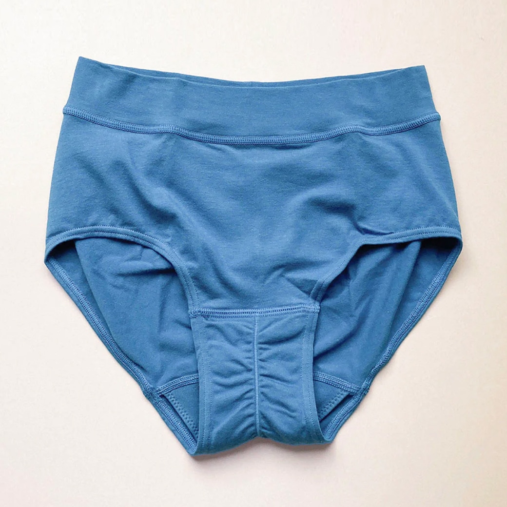 【取寄・火曜】 SISIFILLE(シシフィーユ) PERIOD SHORTS CLASSIC 生理用ショーツ クラシックBLUE DEW M