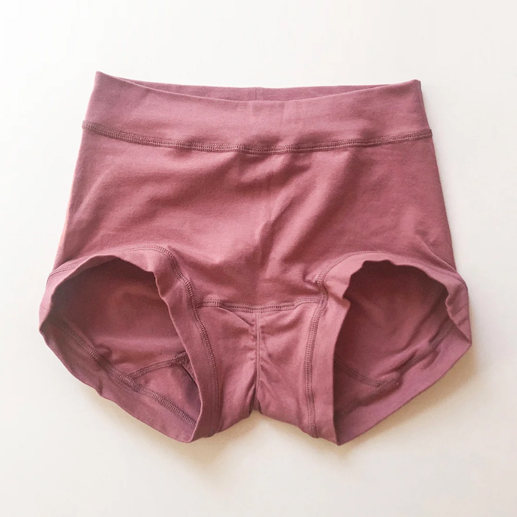 【取寄・火曜】 SISIFILLE(シシフィーユ) PERIOD SHORTS BOX 生理用ショーツ ボクサー OLD ROSE M
