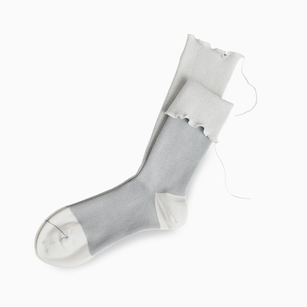 【取寄・火曜】 サリゲナク Too Medical ( high twist cotton ) ソックス アネモネ 23-27cm