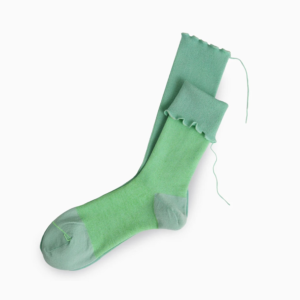 【取寄・火曜】 サリゲナク Too Medical ( high twist cotton ) ソックス クレマチス 23-27cm