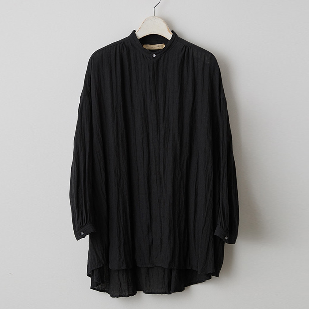 【取寄・火曜】 suzuki takayuki オーバーブラウス over blouse ブラック