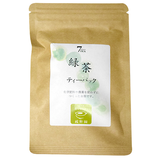 [※]桜野園　7days TEA 緑茶　ティーパック 2.5g×7P