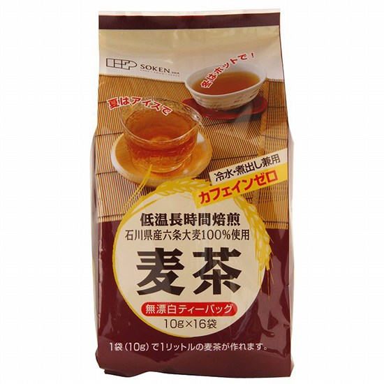 [※]創健社　石川県産 六条大麦麦茶 10g×16袋/ 080048