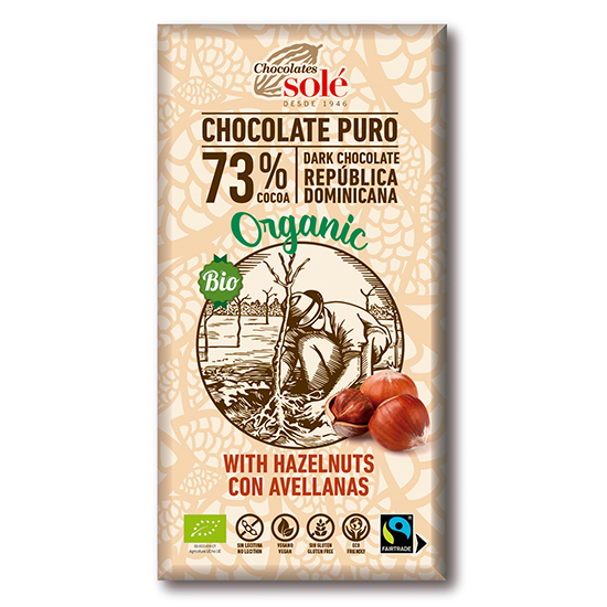[※]ミトク チョコレートソール ダークチョコレート73％（ヘーゼルナッツ）150g