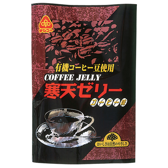 [※]ムソー ｻﾝｺｰ 寒天ゼリー　コーヒー味　135g